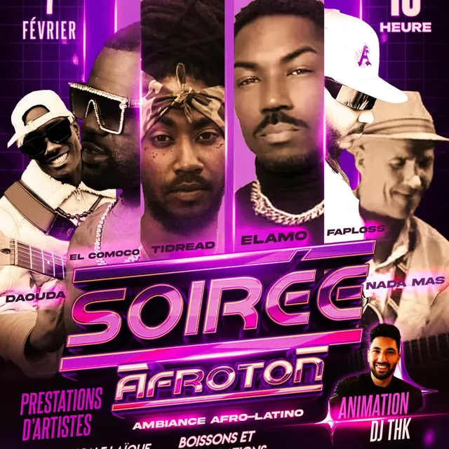 Soirée Afroton - Guérande