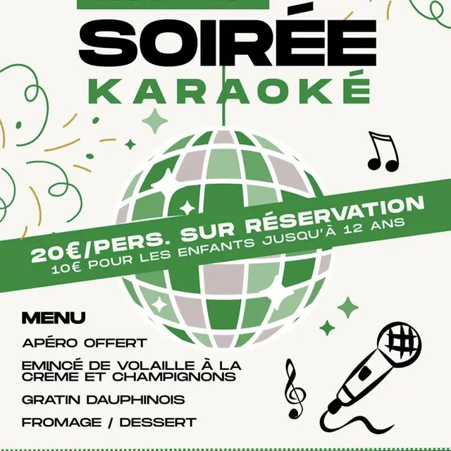 Soirée Karaoké - Saint-Lyphard - ASL Football