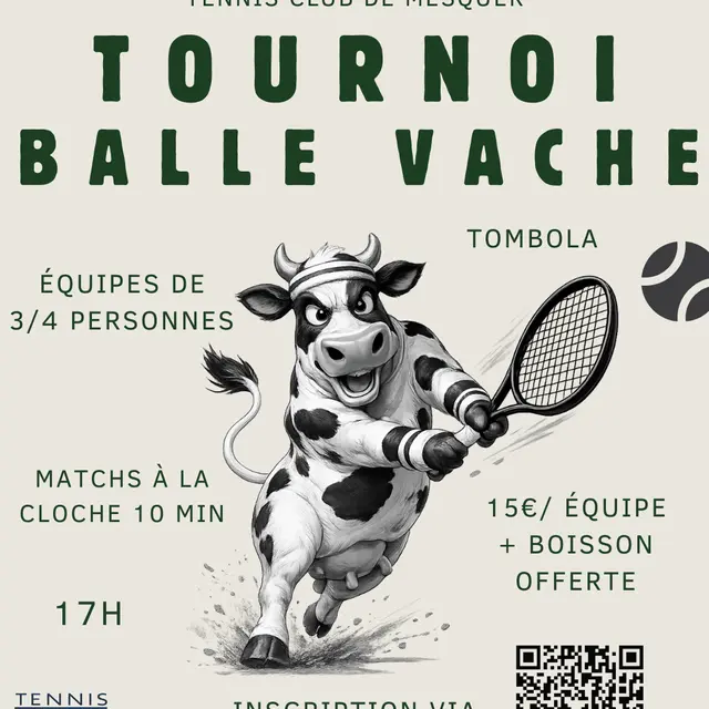 Mesquer-Quimiac - Club de Tennis - tournoi-balle-vache