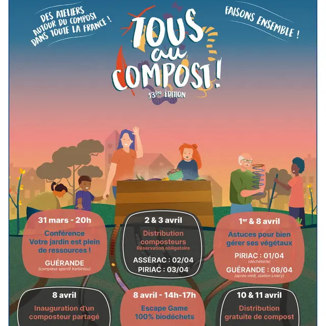 Tous au compost - Piriac-sur-Mer