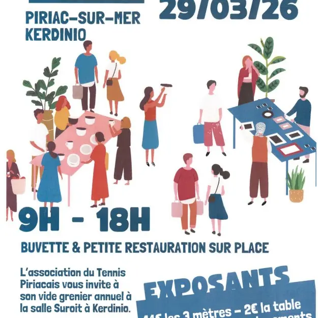 Vide-greniers du Tennis Piriacais - Piriac