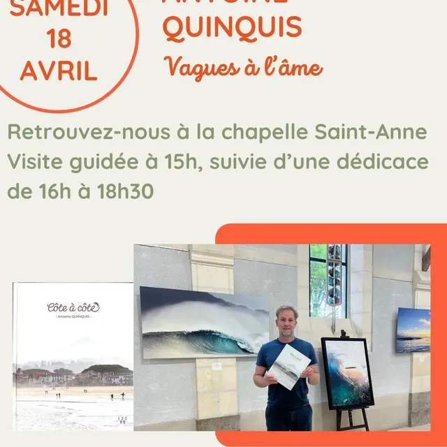 Visite guidée et dédicace Antoine QUINQUIS - La Baule