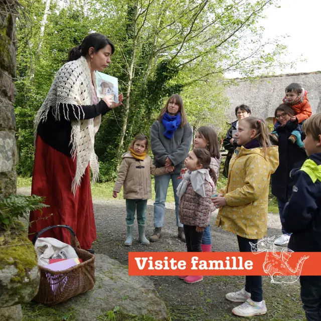 Visite guidée famille 'Les lutins et le roseau d'or' - Kerhinet