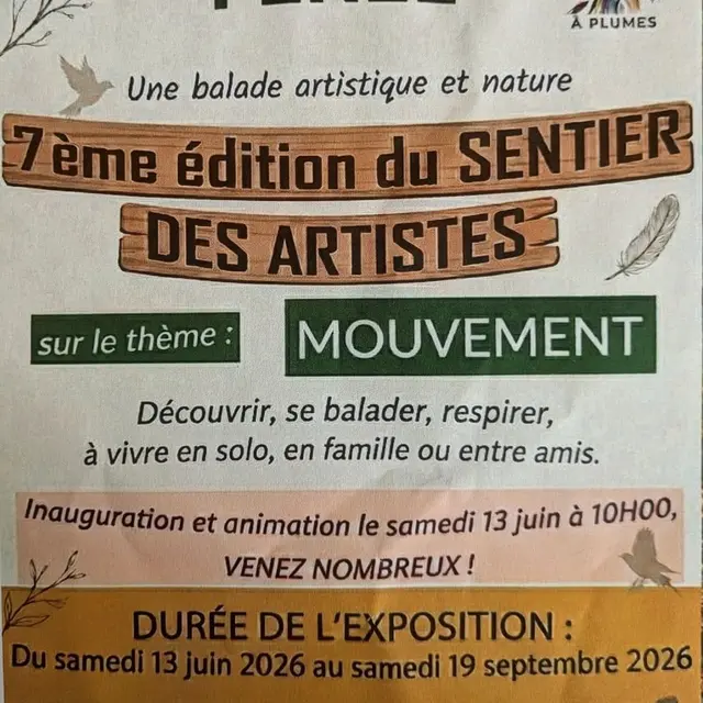 7ème Sentier des Artistes - Le Rateau à plumes - Férel
