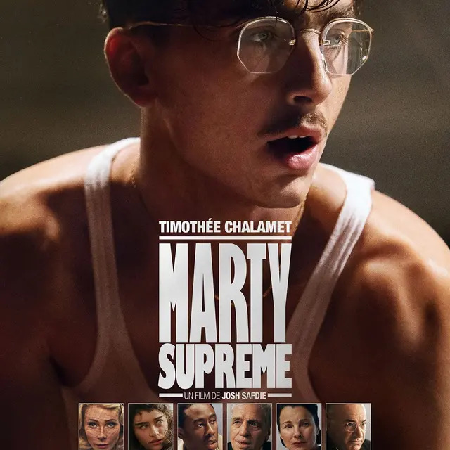 MARTY SUPREME AFFICHE