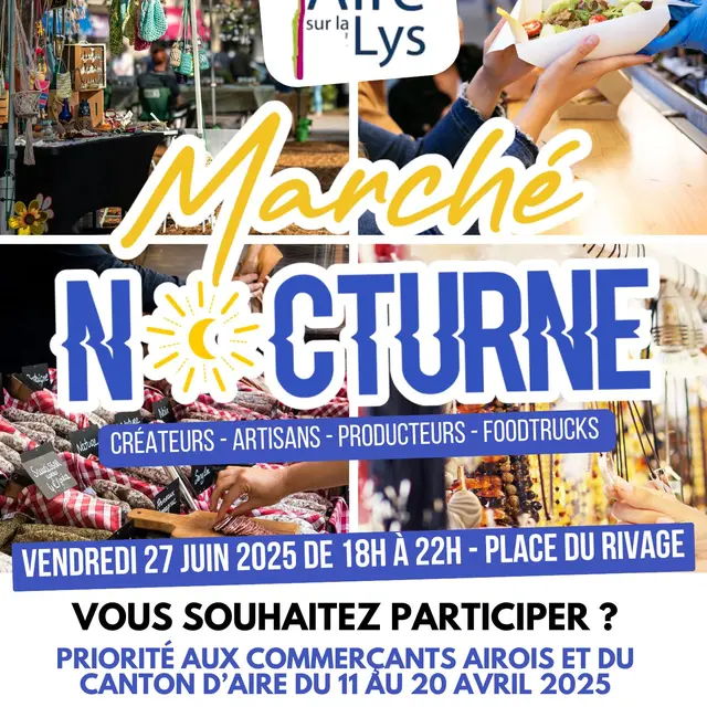 Marché Nocturne Aire-sur-la-Lys