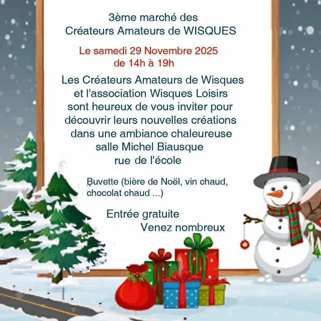 Marché des Créateurs de Wisques