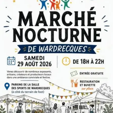 Marché nocturne de Wardrecques
