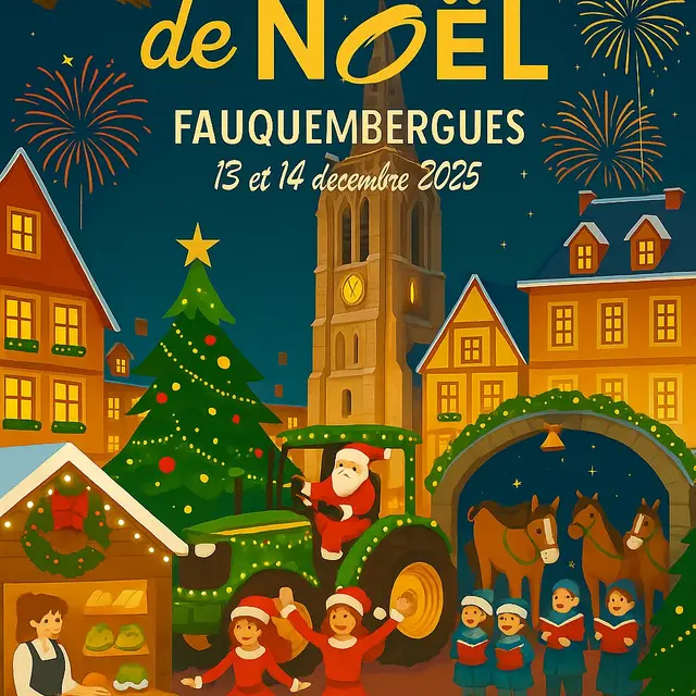 MARCHE DE NOEL à Fauquemnergues les 13 et 14 décembre