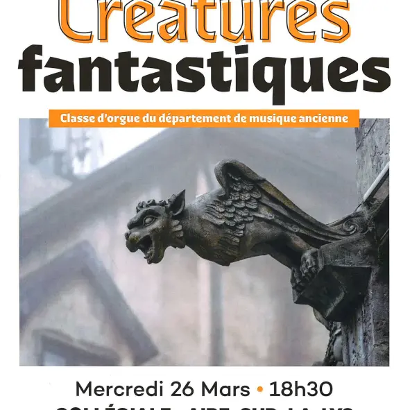 Affiche Créatures Fantastiques