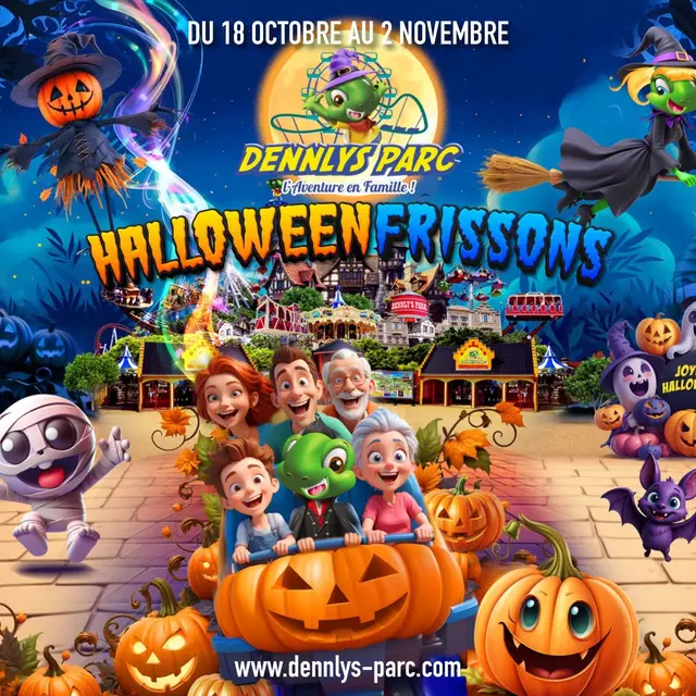 Affiche Dennlys Parc Halloween