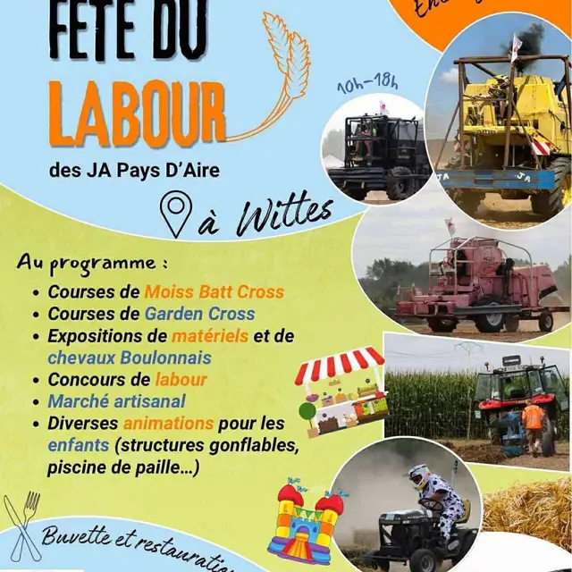 Affiche Fête du Labour