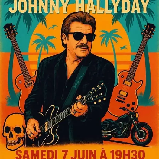 Affiche Johnny chante Hallyday
