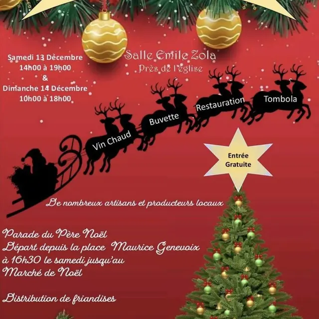 Affiche Marché de Noël de wizernes 2025