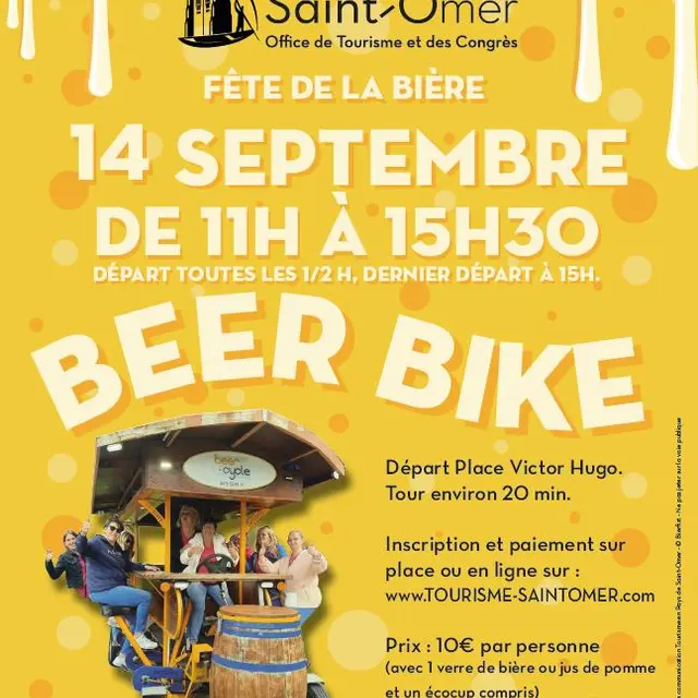 Affiche SPL Fête de la Bière_ Beer Bike