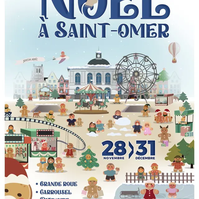 Affiche Un Noël à Saint-Omer