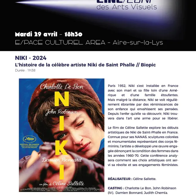 Affiche ciné conf Niki