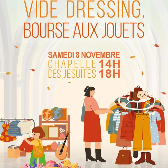 Affiche brocante Saint-Omer 8 novembre 2025