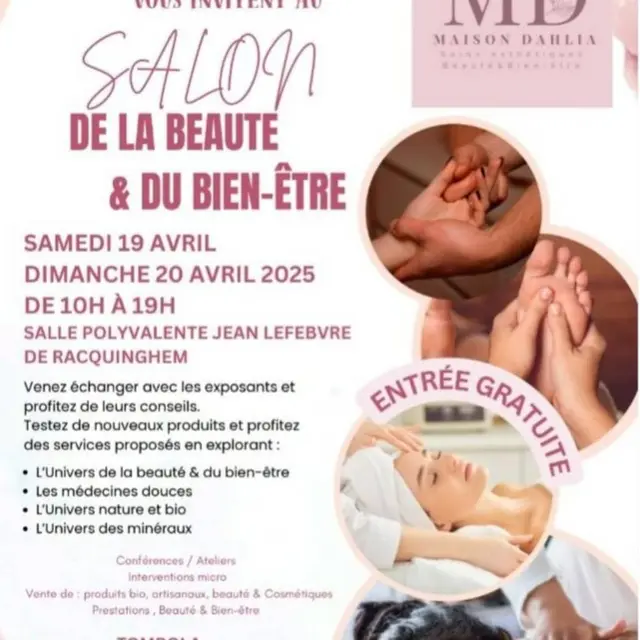 Affiche salon bien-être
