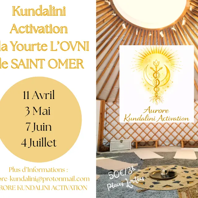 Atelier Kundalini Activation avec Aurore
