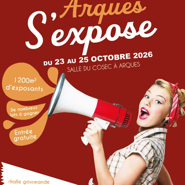 Arques s'expose, Foire commerciale 2026 du 23 au 25 octobre