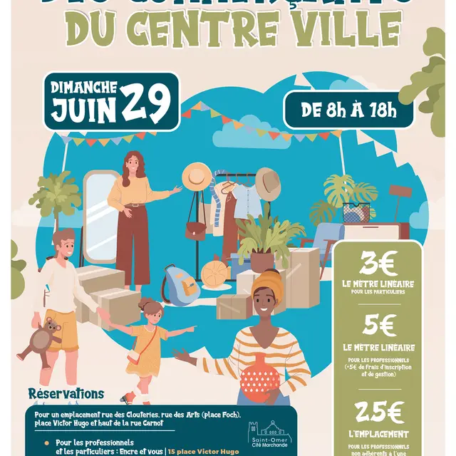 Brocante Saint-Omer 29 juin