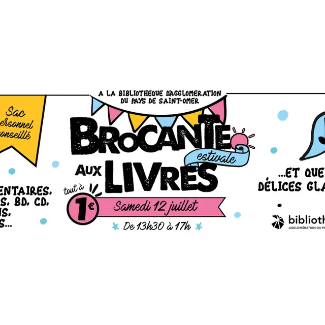 Brocante aux livres Saint-Omer