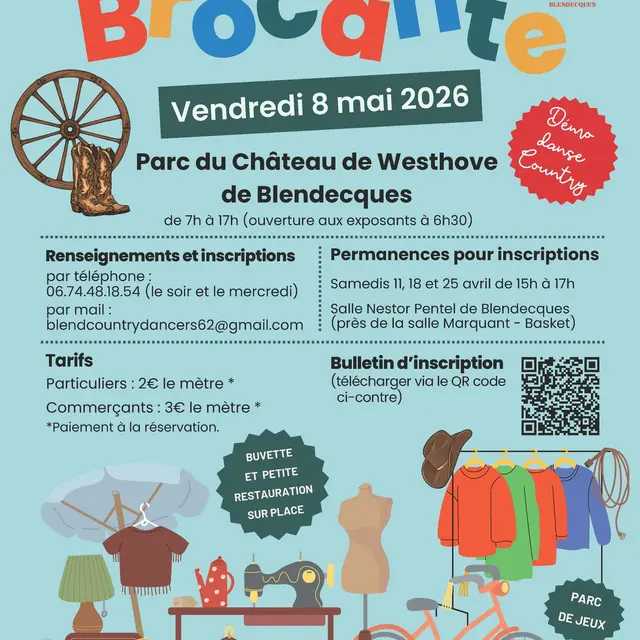Brocante de Blendecques 8 mai 2026