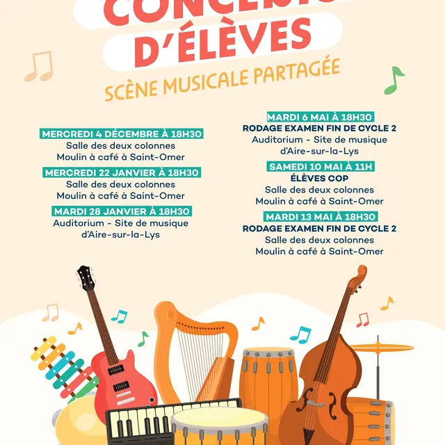 CRD Concerts d'élèves 2025