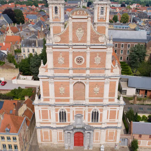 Chapelle des Jésuites Vue aérienne 2019 SAINT-OMER