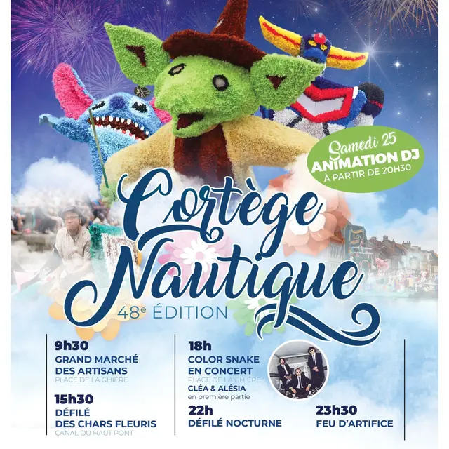 Cortege nautique 26 juillet 2026