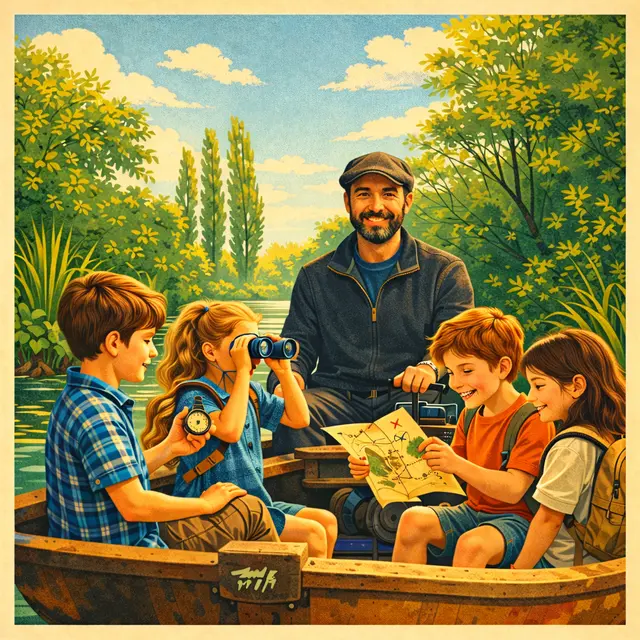 L’aventure en bacôve - Le jeu de piste du marais