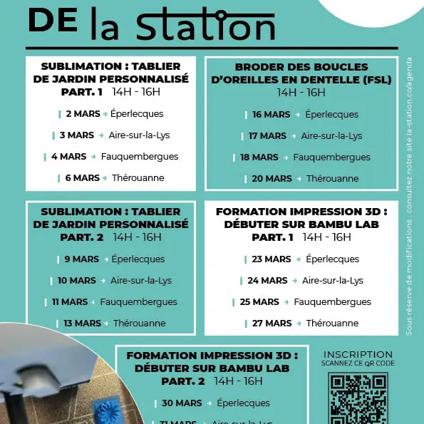 La Station _activités de mars dans les antennes