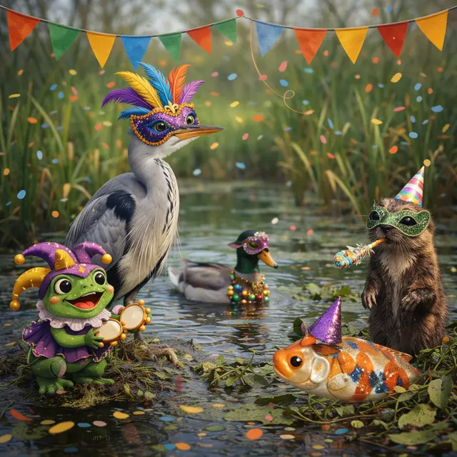 Les Animaux font leur Carnaval