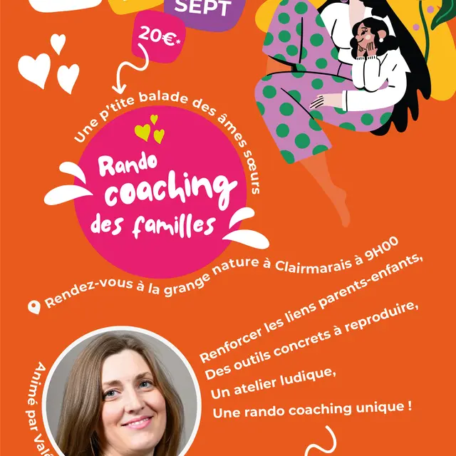 Rando-coaching des familles à Clairmarais le 6 septembre