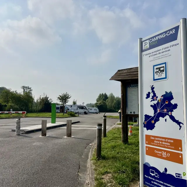 Aire de camping-car de Saint-Omer