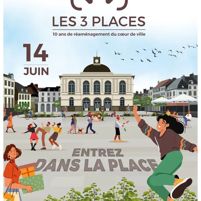 14 juin_inauguration des 3 places de Saint-Omer