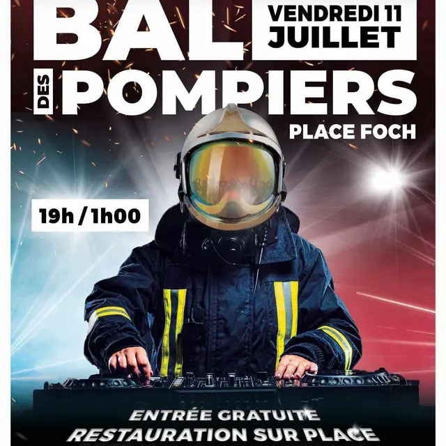 11 juillet_Bal des Pompiers  StOmer