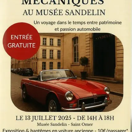 Le 13 juillet, le musée Sandelin accueille les Belles Mécaniques