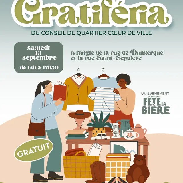 13 septembre, Gratiféria Saint-Omer