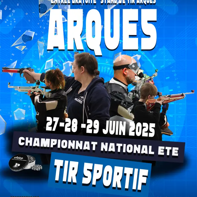27-29 juin, affiche officielle tir sportif