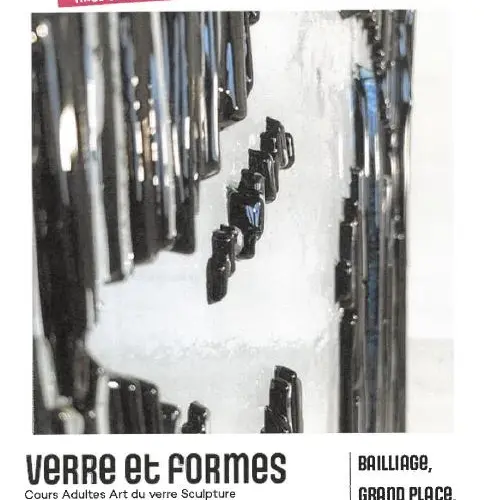 Du 21 mai au 27 juin, Restitution Cours Adulte Art du Verre Sculpture