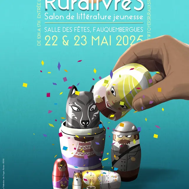 Les 22 et 23 mai, Salon Ruralivres à Fauquembergues