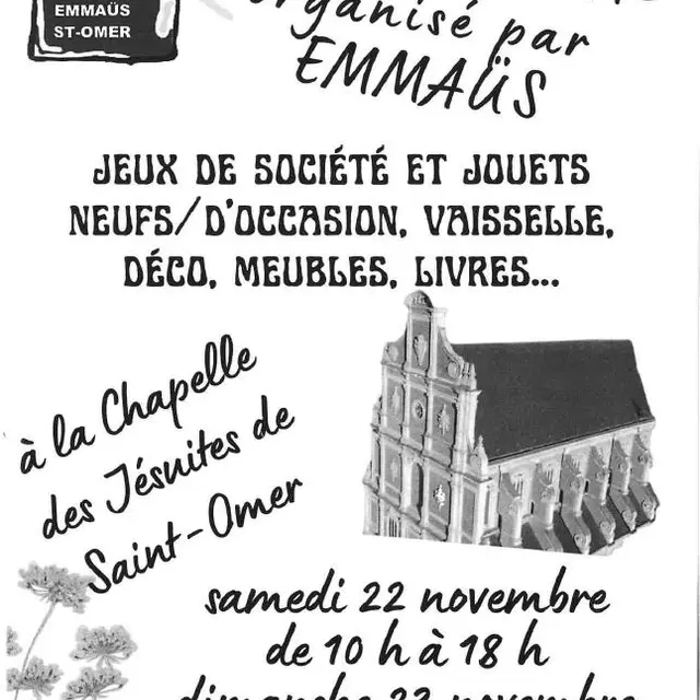 22-23nov_Marché couvert Emmaus stomer