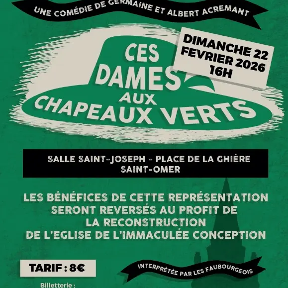 22 février, Ces Dames aux Chapeaux Verts