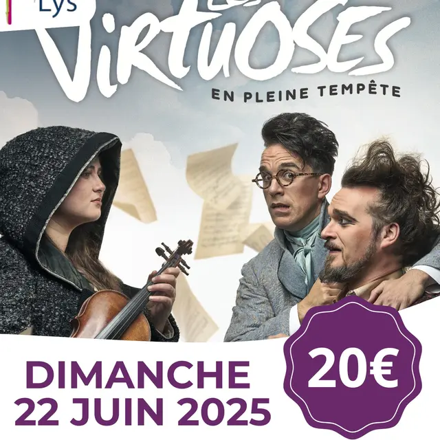 22 juin, Spectacle Les Virtuoses en pleine tempête, salle du manege