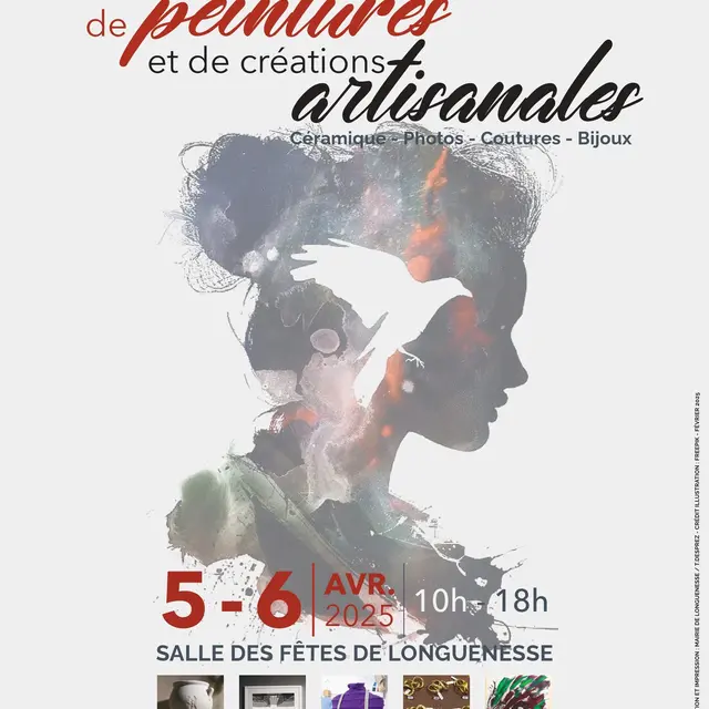 5 & 6 avril, Expo de peintures artisanales