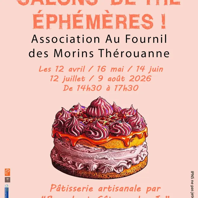 Affiche des salons de thé éphémères