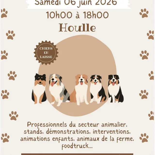 6 juin, Evenement canin Houlle Domaine Texota