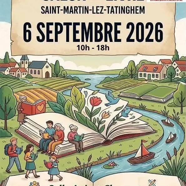 6 septembre, Salon du Livre St Martin lez Tatinghem